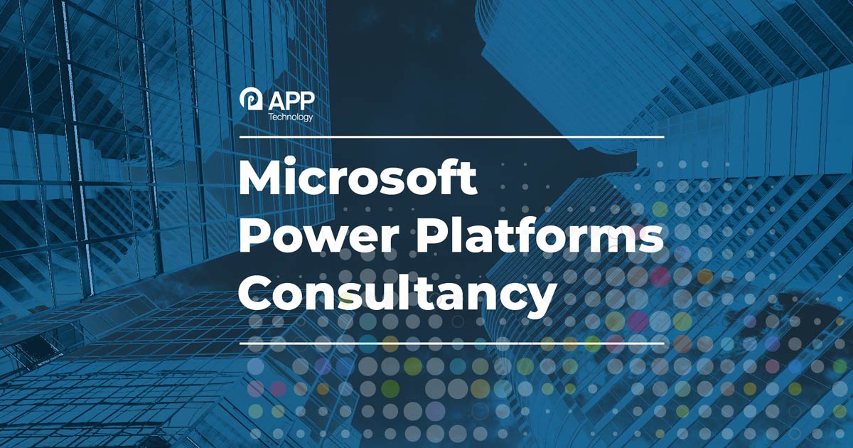 Microsoft Power Platforms Consultancy with text