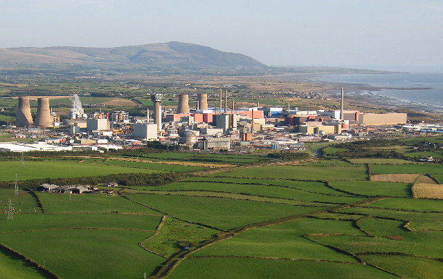 Aerial view Sellafield Cumbria   geograph.org.uk   50827