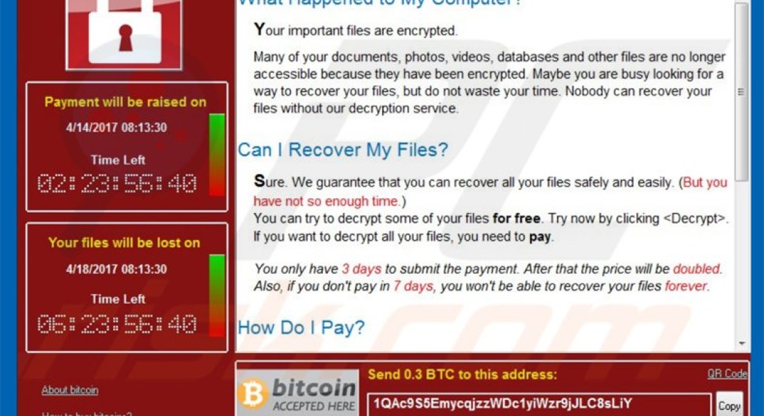 wcry ransomware updated variant